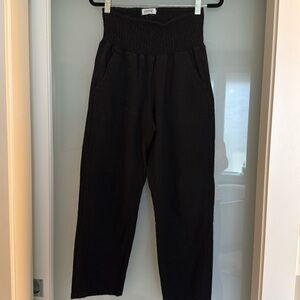 Emme Mama Transitional Maternity Smocked Linen Pants